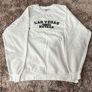 Merch Las Vegas crewneck sweatshirt